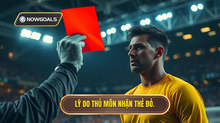 3. Lý do thủ môn nhận thẻ đỏ.