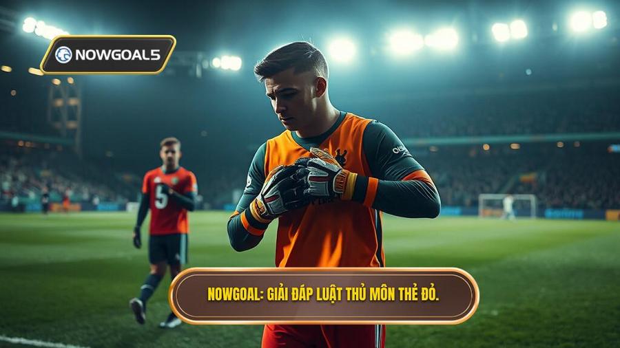 NOWGOAL_ Giải đáp luật thủ môn thẻ đỏ.