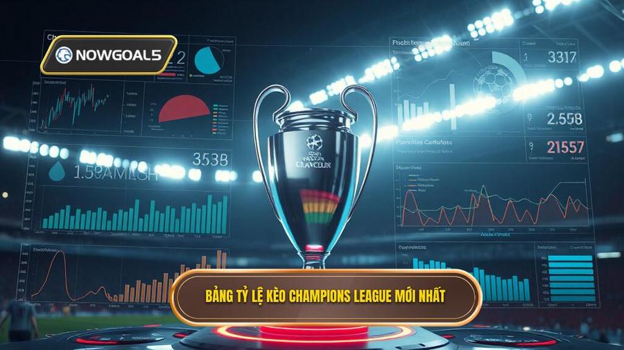 Bảng tỷ lệ kèo Champions League mới nhất