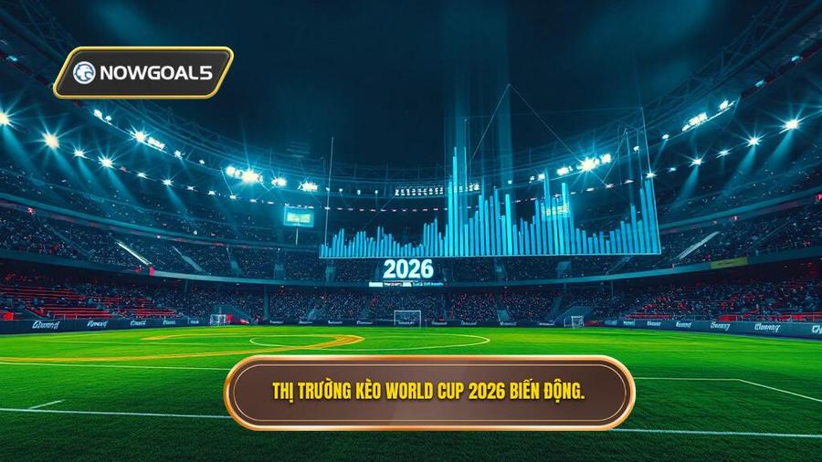 1. Thị trường kèo World Cup 2026 biến động. Thị trường kèo World Cup 2026 biến động