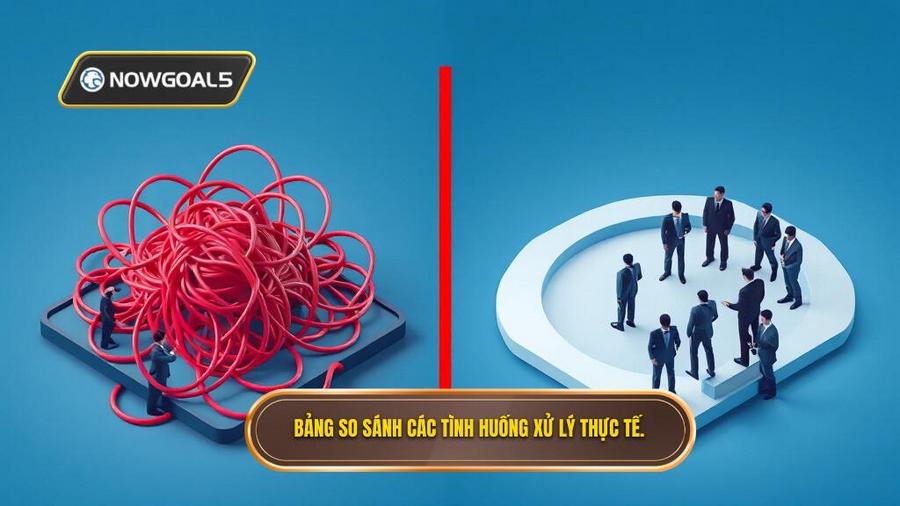 3. Bảng so sánh các tình huống xử lý thực tế.