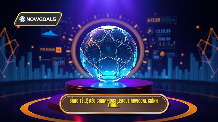 Bảng tỷ lệ kèo Champions League Nowgoal chính thống.