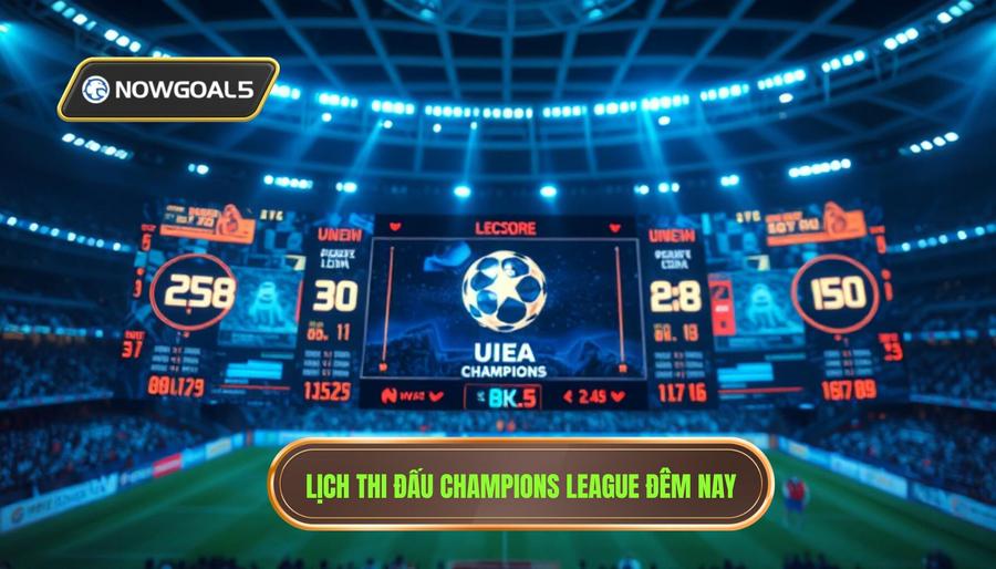 Bảng tổng hợp thông tin Champions League đêm nay