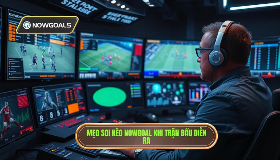 Chiến thuật nhận định kèo khi đang diễn ra trận từ chuyên gia NOWGOAL