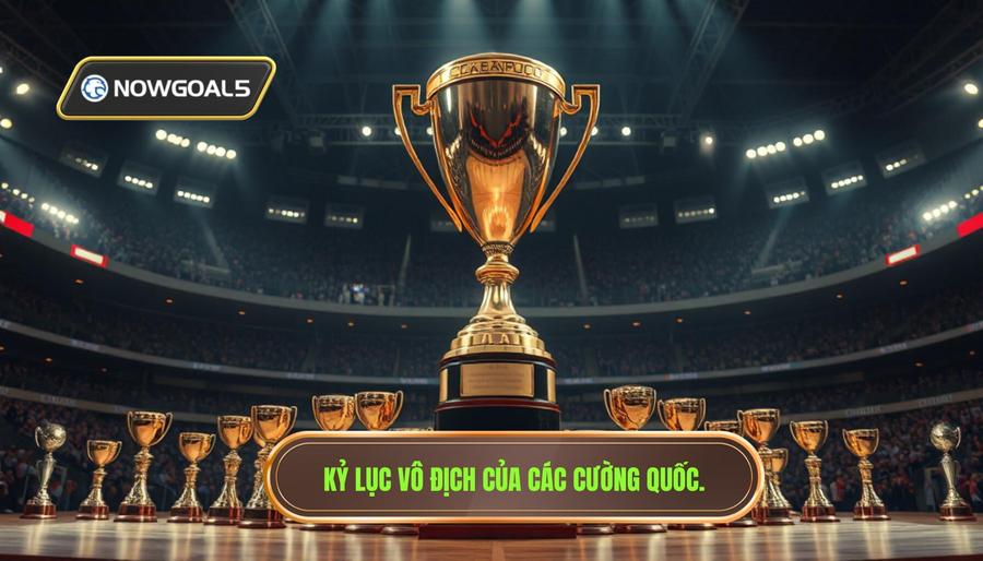 Kỷ lục về số lần vô địch và sự thống trị của các cường quốc