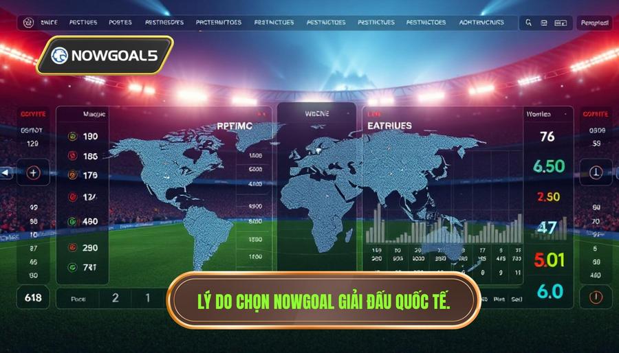 2. Tại sao nên chọn Nowgoal giải đấu quốc tế làm nguồn tin cậy?